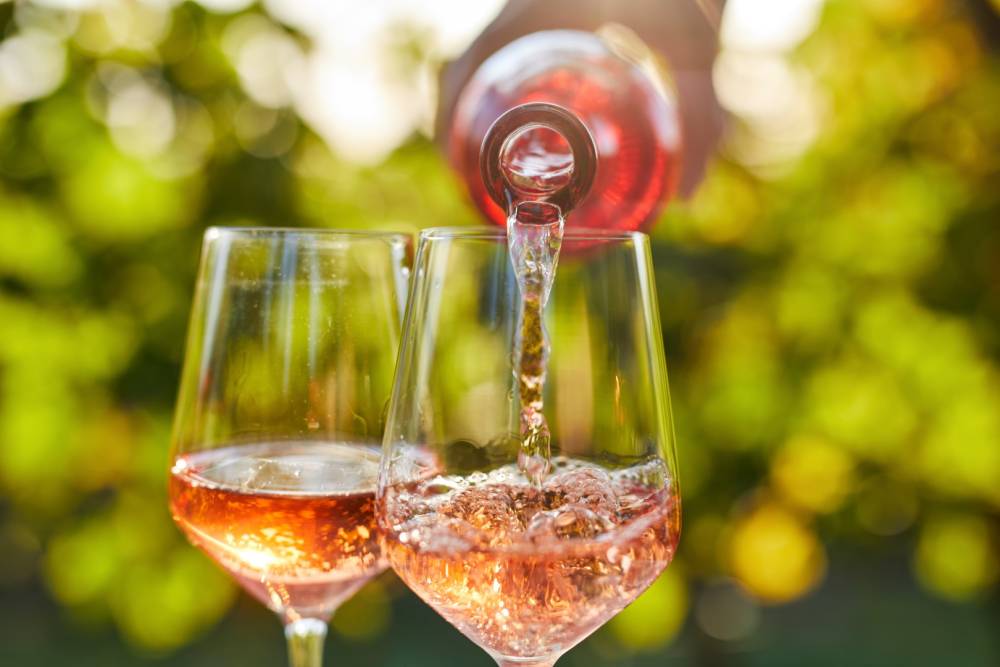 VSIG rosé grain de Muscat près de Loriol-sur-Drôme